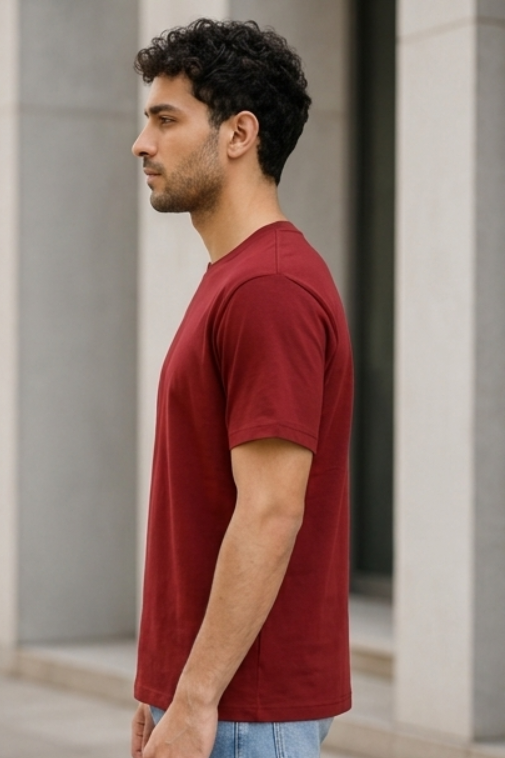 Red Stretch T-shirt