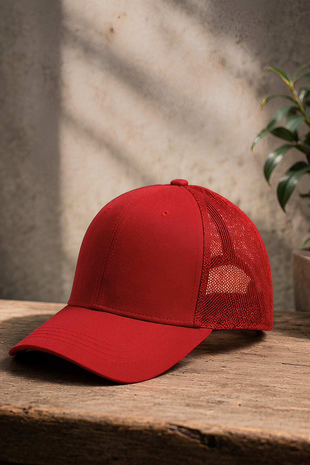 Red Trucker Cap