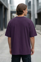Purple Oversized Classic T-Shirt