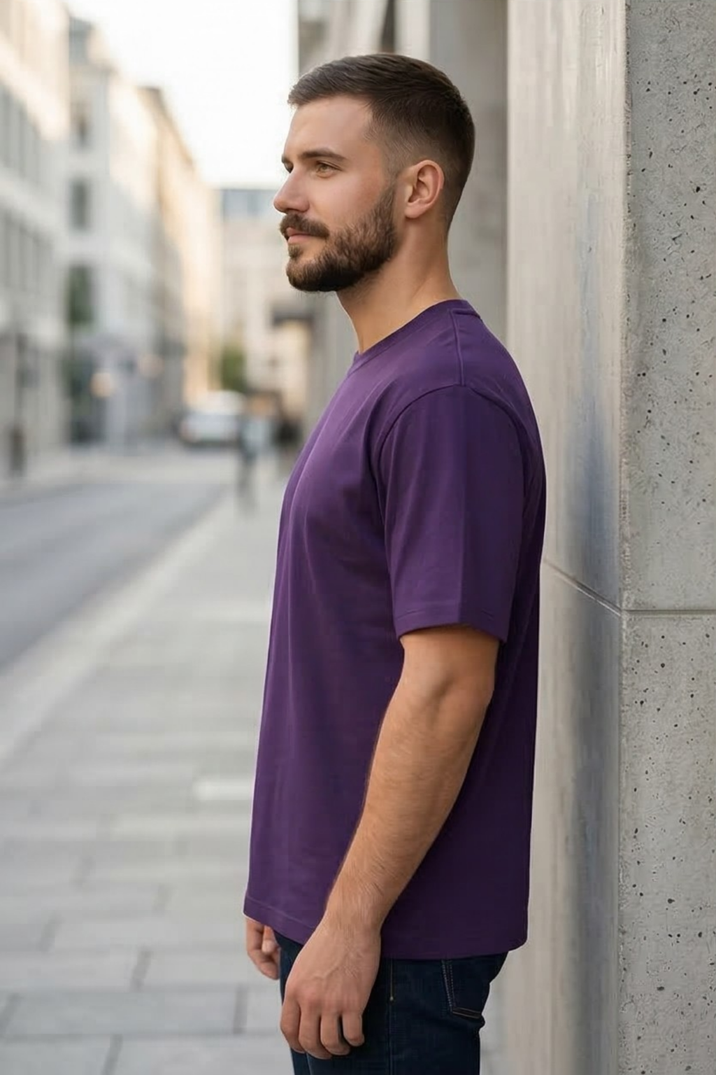 Purple Classic Fit T-Shirt