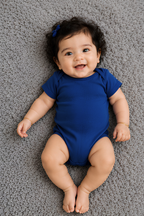 Royal Blue Kids Rompers