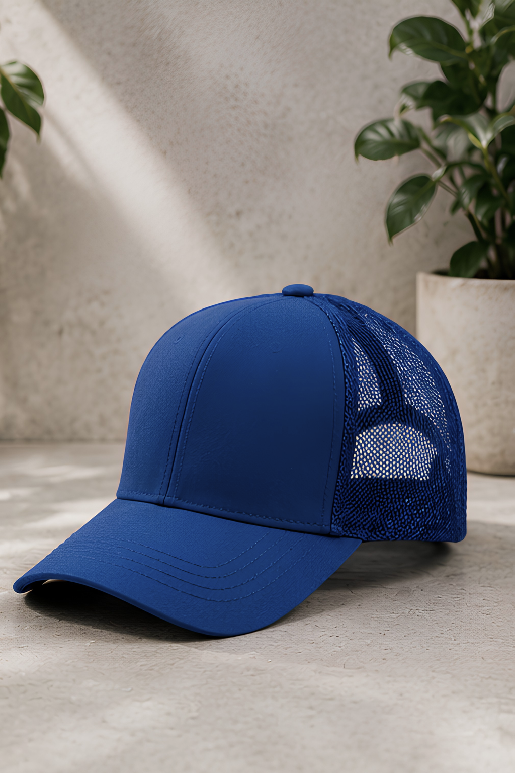 Royal Blue Trucker Cap