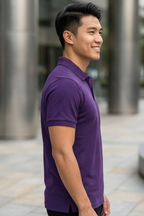 Purple Men's Polo