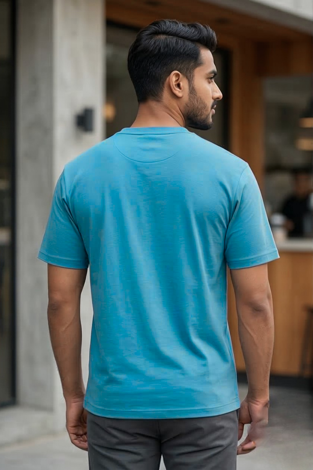 SkyBlue Classic Fit T-Shirt