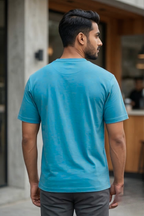 SkyBlue Classic Fit T-Shirt
