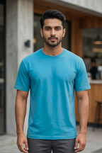 SkyBlue Classic Fit T-Shirt