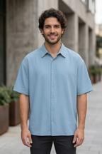 Baby Blue Oversized Shirt