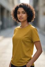 Mustard Yellow Women's Classic T-Shirt