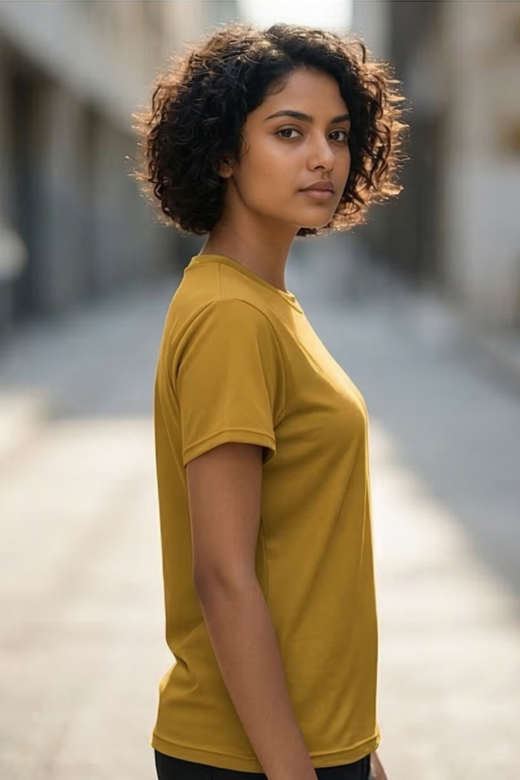 Mustard Yellow Women's Classic T-Shirt