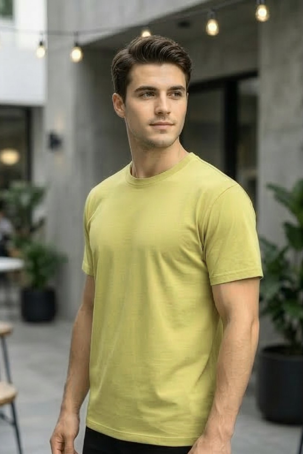 Yellow Classic Fit T-Shirt