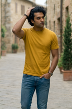 Golden Yellow Classic Fit T-Shirt