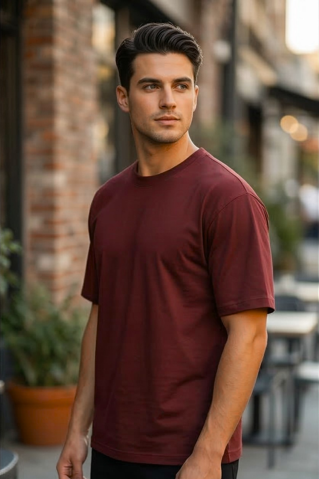 Brick Red Classic Fit T-Shirt