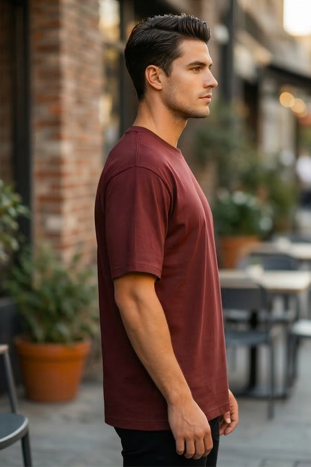 Brick Red Classic Fit T-Shirt