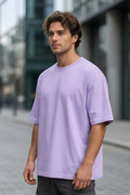 Lavender Oversized Classic T-Shirt