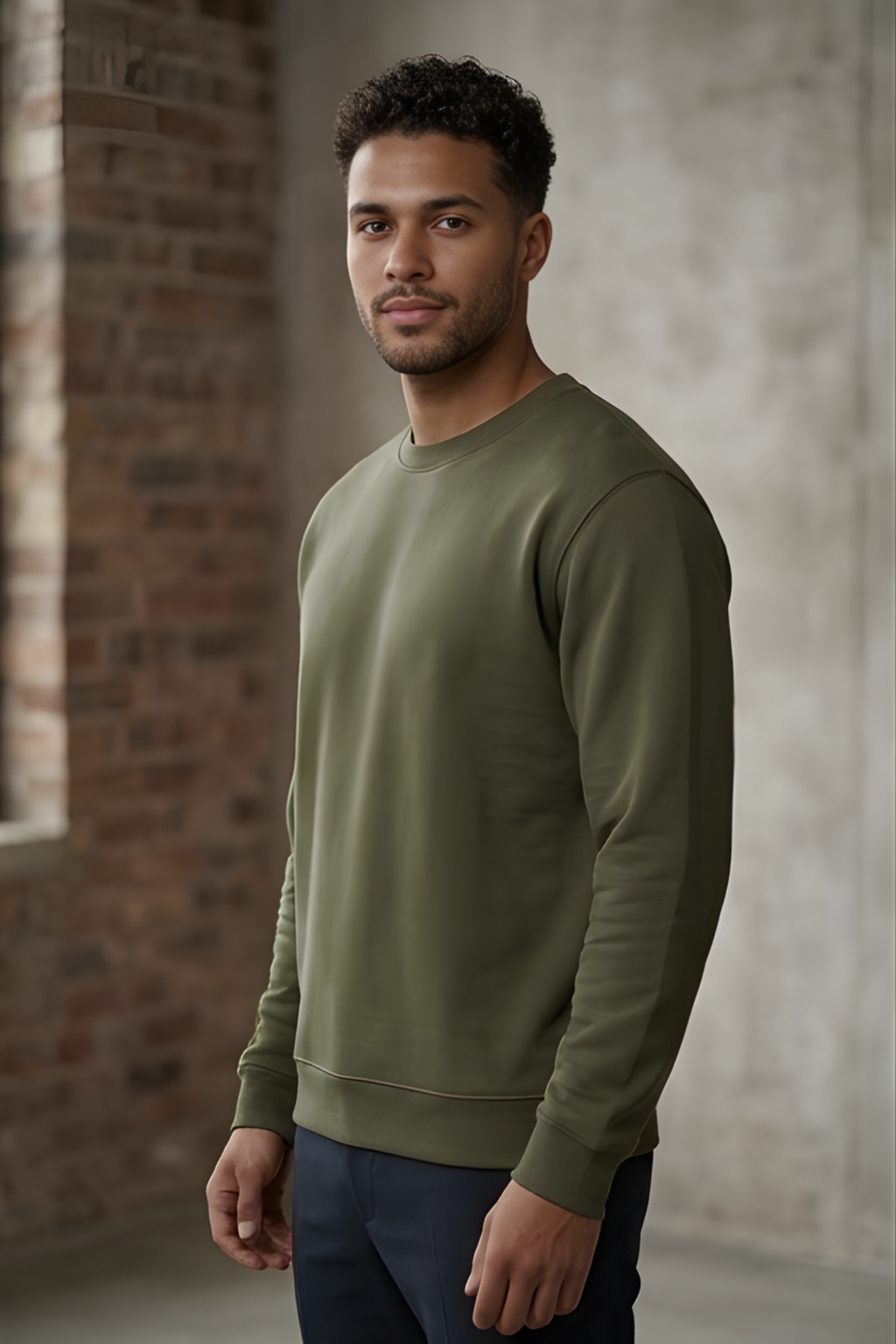 Olive Green Sweatshirt