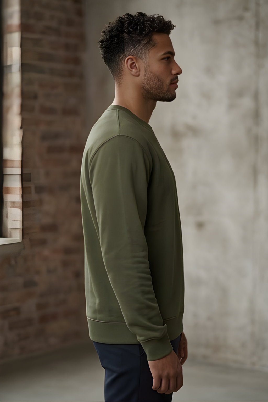 Olive Green Sweatshirt