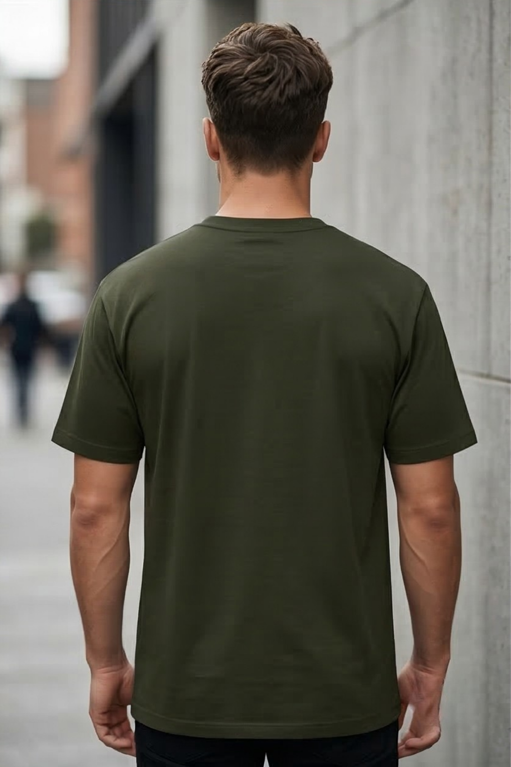 Olive Green Classic Fit T-Shirt