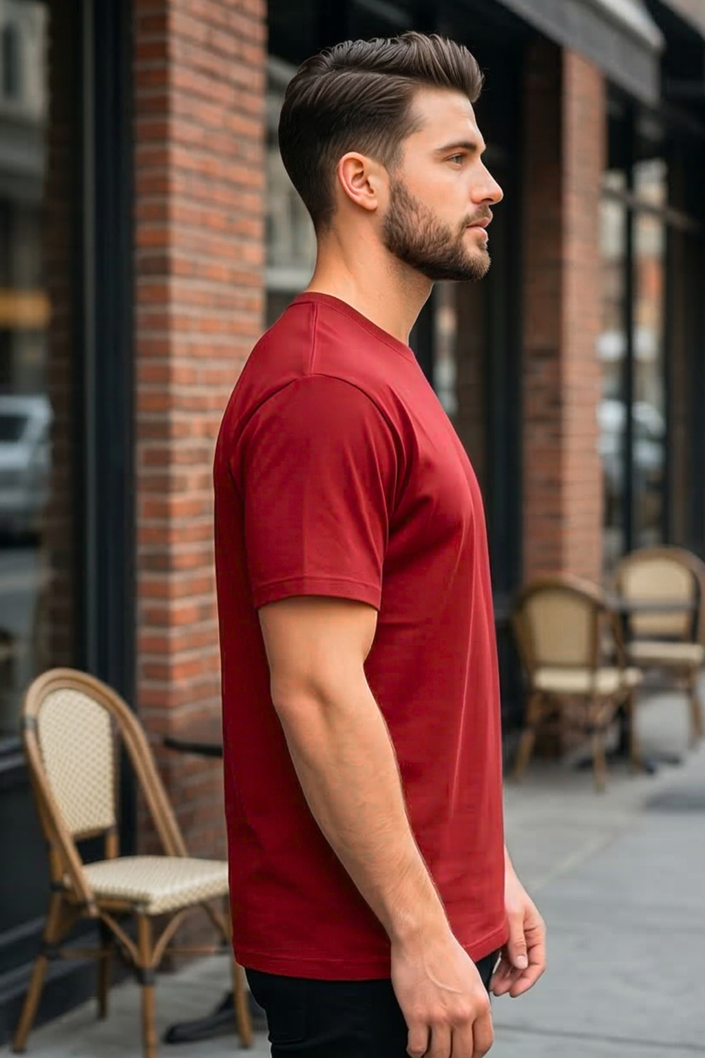 Red Classic Fit T-Shirt