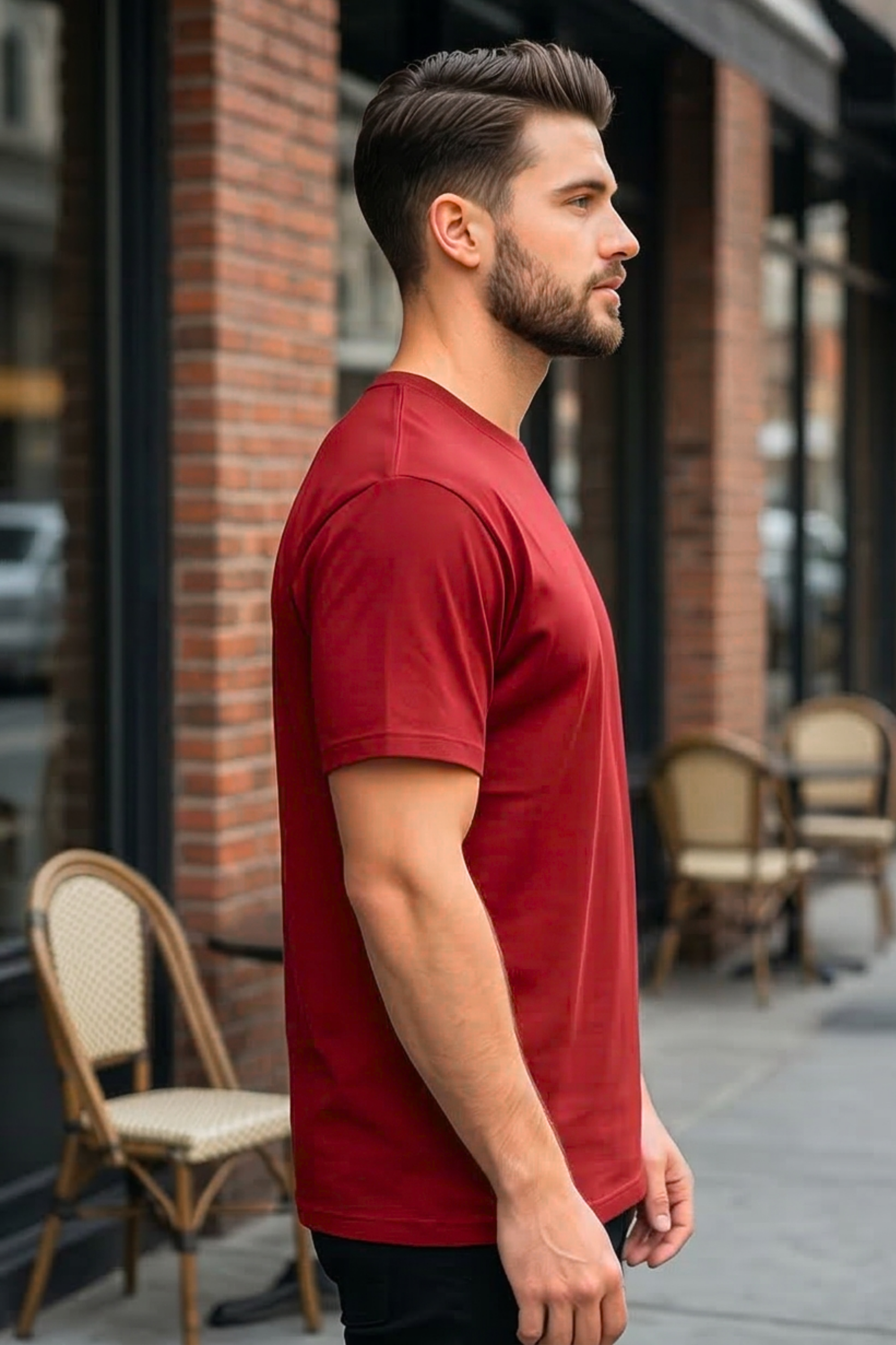 Red Classic Fit T-Shirt