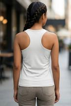 White Women's Tank Top