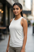 White Women's Tank Top