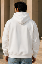 White Oversized Hoodie