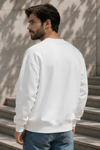 White Oversized Sweatshirt