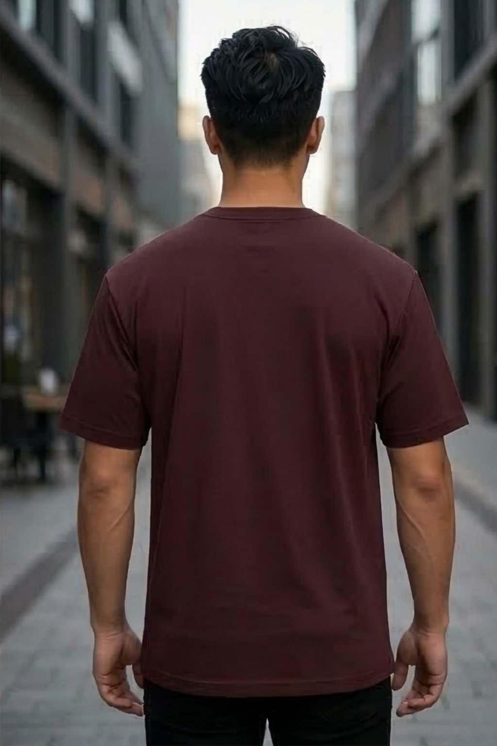Maroon Classic Fit T-Shirt