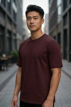 Maroon Classic Fit T-Shirt