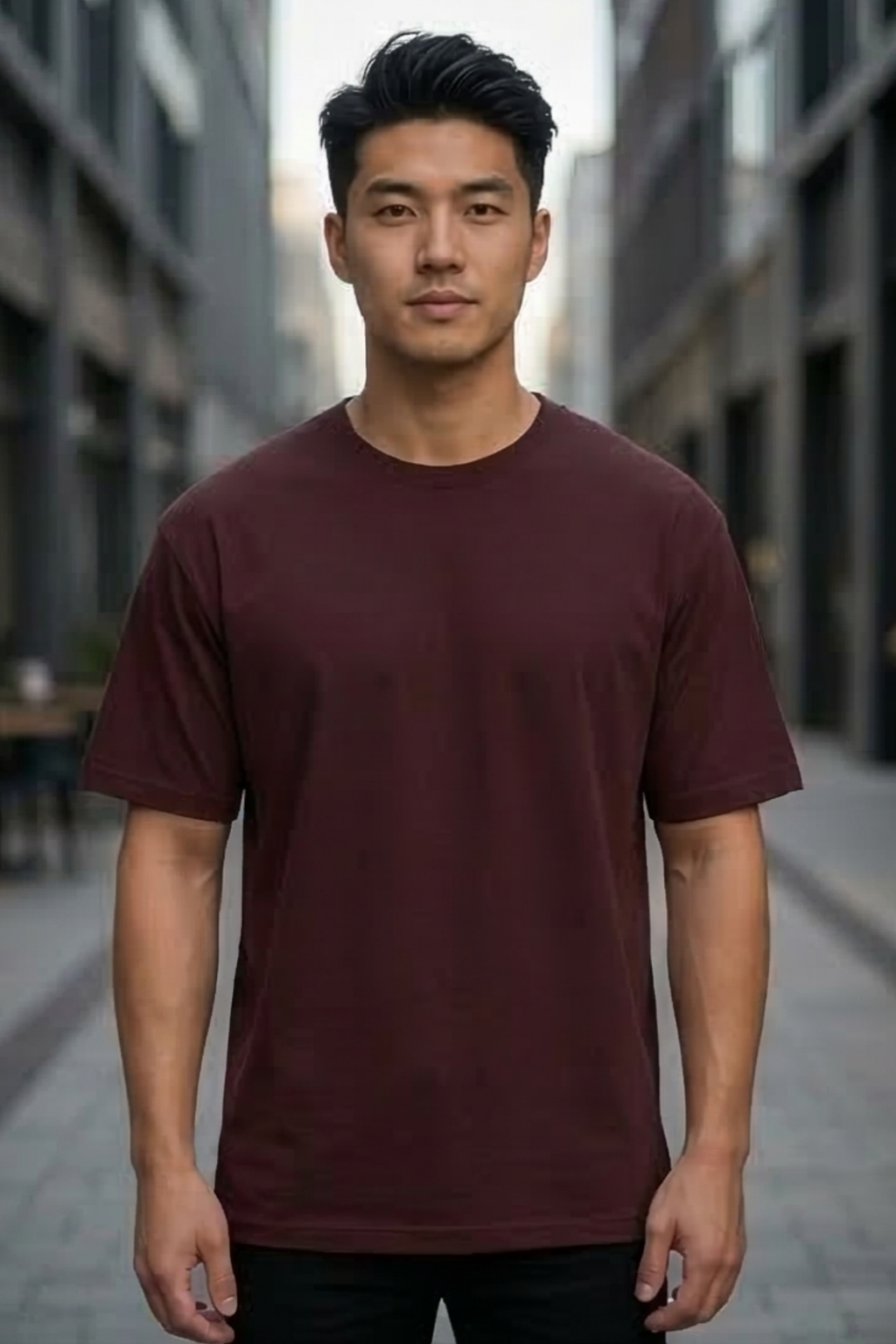 Maroon Classic Fit T-Shirt