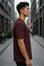 Maroon Classic Fit T-Shirt