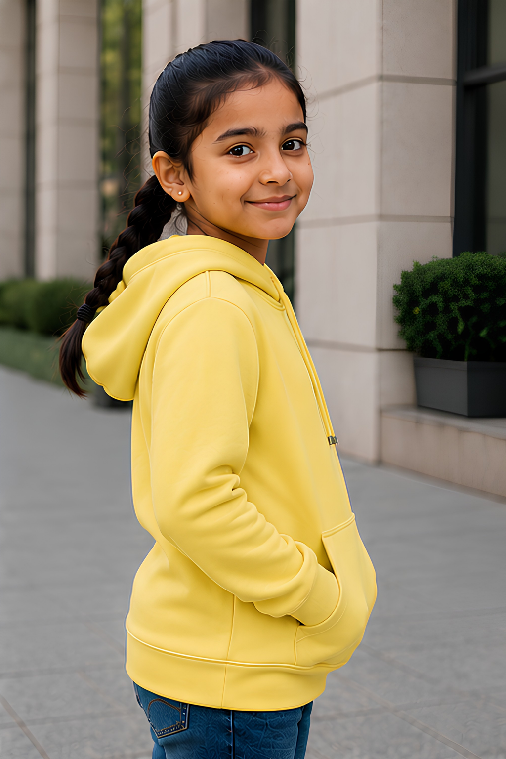 Yellow Kids Hoodie