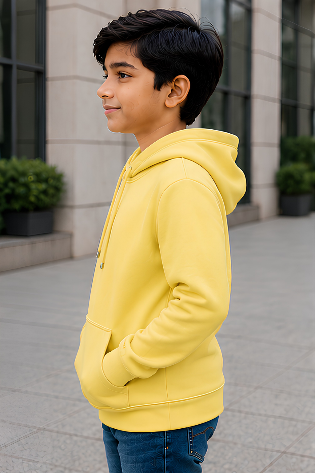 Yellow Kids Hoodie