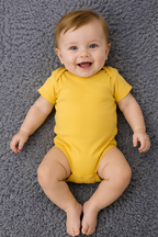 Yellow Kids Rompers