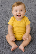 Yellow Kids Rompers